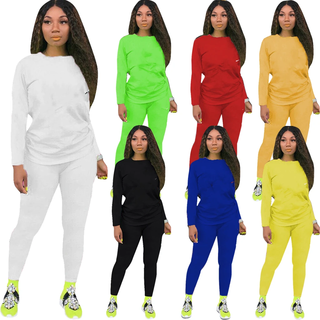 2021 fall 2 piece set women clothing plus size Two-piece set of trousers and long sleeves solid ladies tops and pant
2021 fall 2 piece set women clothing plus size Two-piece set of trousers and long sleeves solid ladies tops and pant