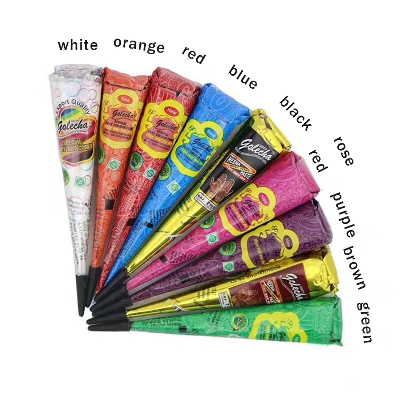 1PC Tattoo balm body painting supplies henna cones for temporary art body paint DIY waterproof face paint palette for men women
1PC Tattoo balm body painting supplies henna cones for temporary art body paint DIY waterproof face paint palette for men women