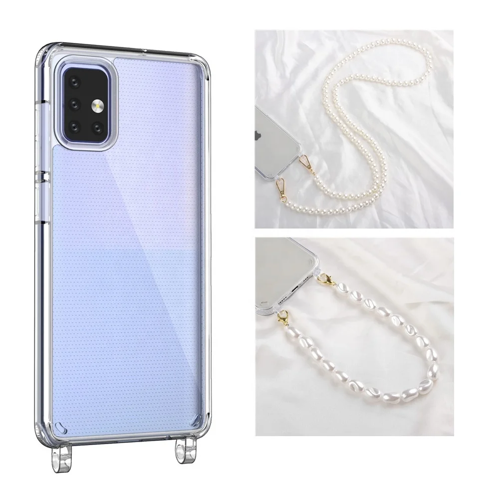 for Samsung A71 A51 A41 A42 Cross body Necklace Crossbody shookproof corner bumper anti strap scratch Phone Case With Strap
for Samsung A71 A51 A41 A42 Cross body Necklace Crossbody shookproof corner bumper anti strap scratch Phone Case With Strap