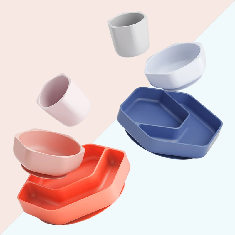Wholesale BPA free baby silicone food bowl,baby suction division plate for kids, Pink,blue
Wholesale BPA free baby silicone food bowl,baby suction division plate for kids, Pink,blue