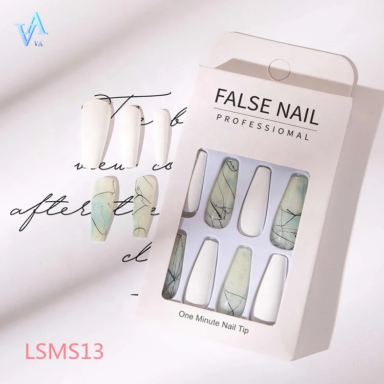 Wholesale Long Coffin Press On Artificial False Nails Luxury Fake Nails Colorful Matte Press On Nails, Nas picture
Wholesale Long Coffin Press On Artificial False Nails Luxury Fake Nails Colorful Matte Press On Nails, Nas picture