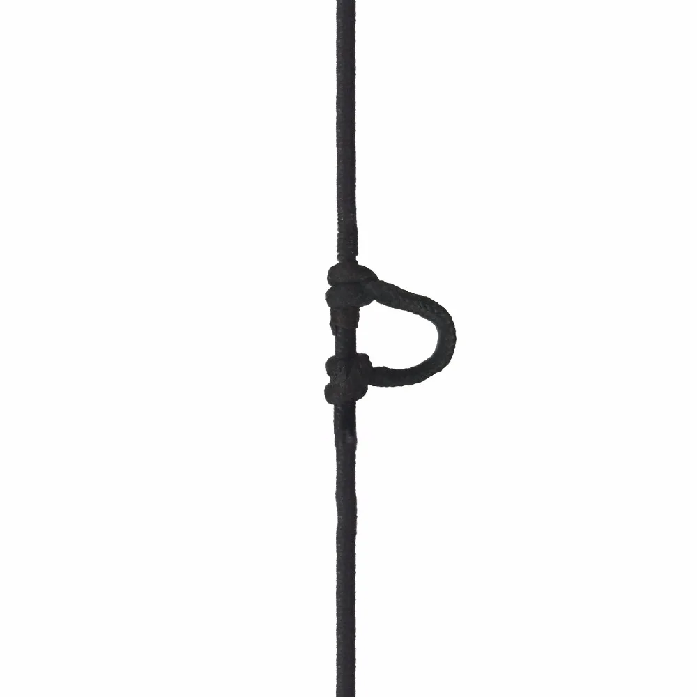 3m Compound Bow D Loop Release String Nocking D Ring Buckle Rope Bow Release U Rope Release Aid Archery Accessories, Black
3m Compound Bow D Loop Release String Nocking D Ring Buckle Rope Bow Release U Rope Release Aid Archery Accessories, Black