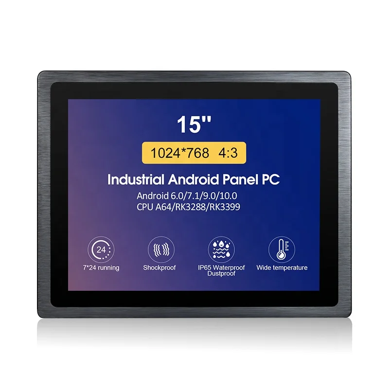 Factory price 15 inch industrial panel customized all in one android tablet pc, Silver or black
Factory price 15 inch industrial panel customized all in one android tablet pc, Silver or black
