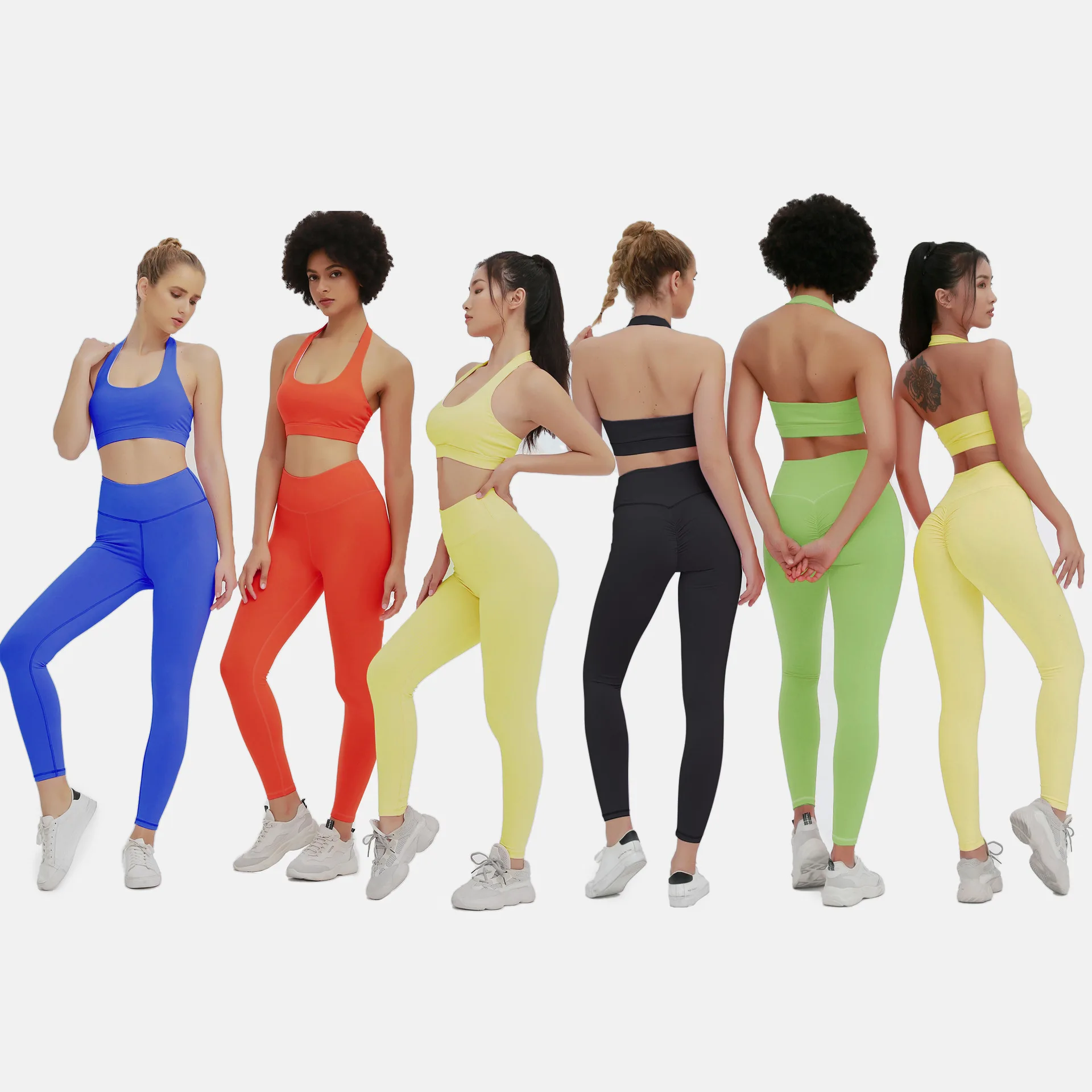 Summer Custom logo Sleeveless women fitness 2 piece set sexy Orange colorful gym wear sets, Custom color
Summer Custom logo Sleeveless women fitness 2 piece set sexy Orange colorful gym wear sets, Custom color