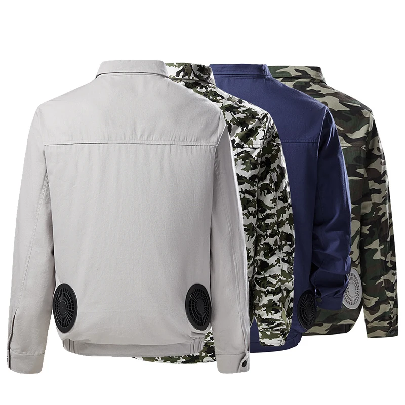 Wholesale custom Sunshine China Supplier Waterproof Air Conditioned Workout Clothing with Fan Jacket Wholesale men coat jacket
Wholesale custom Sunshine China Supplier Waterproof Air Conditioned Workout Clothing with Fan Jacket Wholesale men coat jacket