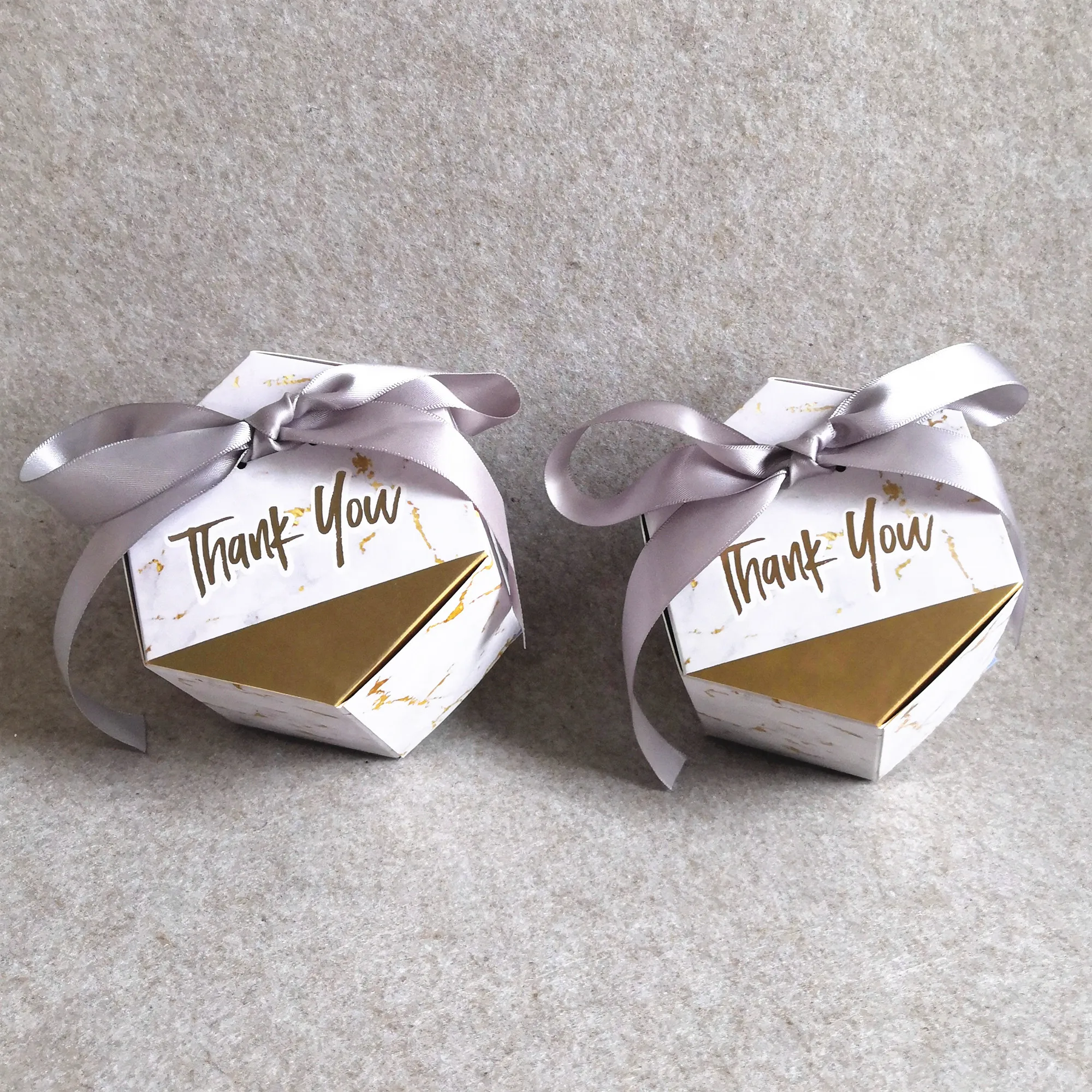wholeasle mini hexagon gold foil ferrero rocher chocolate box