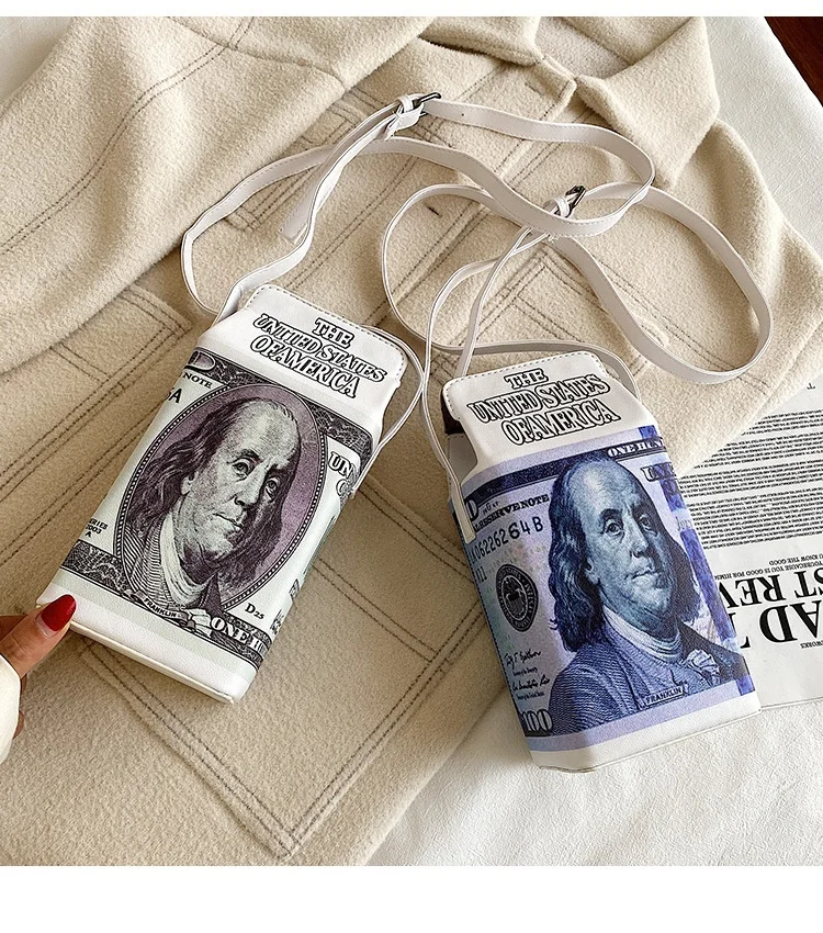 New Arrival Personality Creative USD Character Pattern Crossbody Bag Large Capacity Messenger Shoulder Bag For Party, 2 colors
New Arrival Personality Creative USD Character Pattern Crossbody Bag Large Capacity Messenger Shoulder Bag For Party, 2 colors