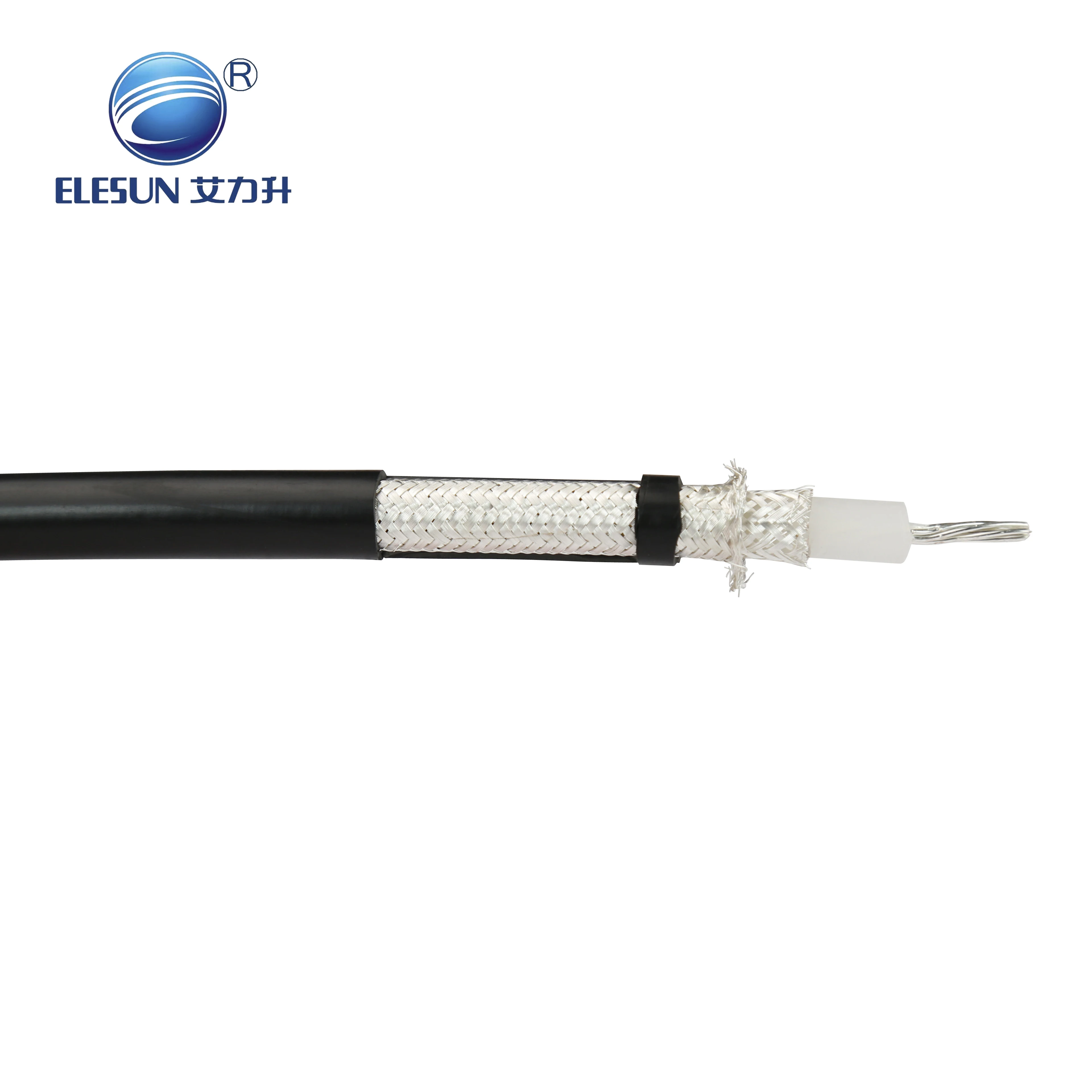 Antenă TV Ansamblu cablu coaxial RG 214 /RG214/U cablu de ecranare dublă 4m,5m,6m,8m cu conector N tată la N mamă din fabrică