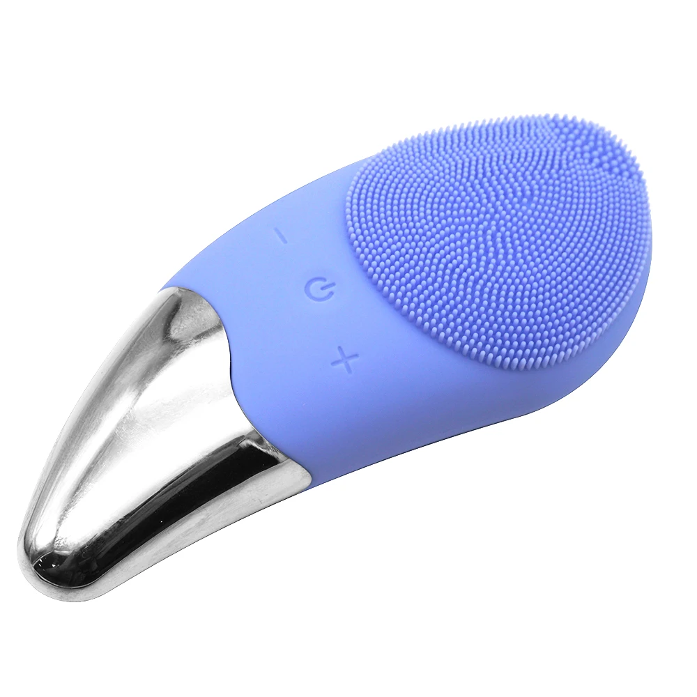 Deep cleaning beauty device usb rechargeable electric silicone facial pore cleaner face brush, Pink purple blue green
Deep cleaning beauty device usb rechargeable electric silicone facial pore cleaner face brush, Pink purple blue green