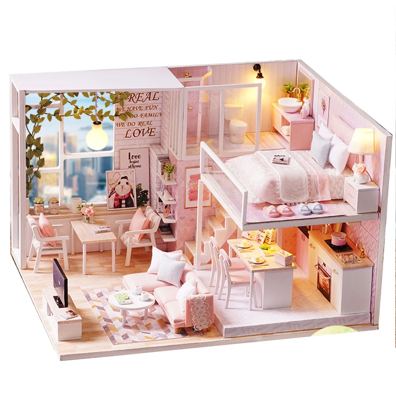 2020 gift for girlfriend gift for daughter popular DIY mini house toy Handmade toy house DIY mini house exquisite decoration
2020 gift for girlfriend gift for daughter popular DIY mini house toy Handmade toy house DIY mini house exquisite decoration