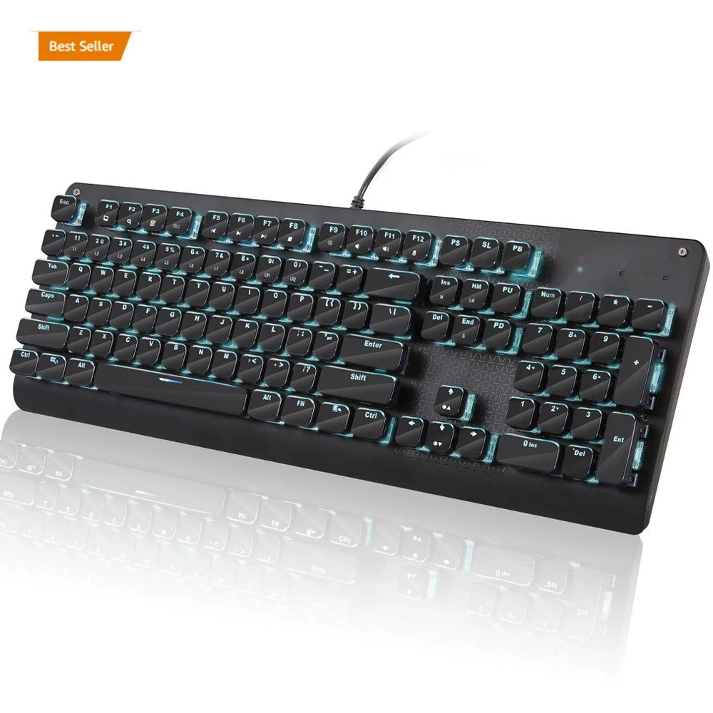 K600C waterproof 104 keys mechanical gaming keyboard for PC gaming desktops, Customized color
K600C waterproof 104 keys mechanical gaming keyboard for PC gaming desktops, Customized color