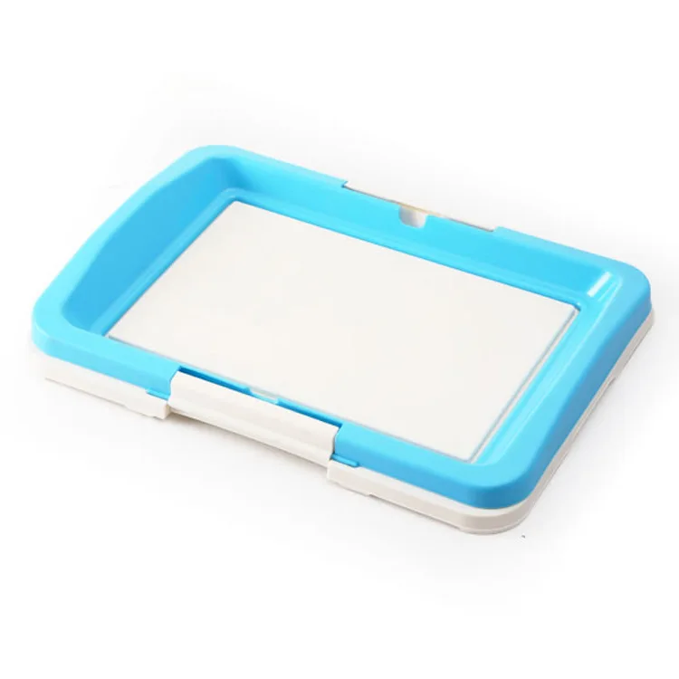 Indoor Pet Potty Tray Park Corner Dog Toilet dog wee pee pads tray toilet for dog, Blue
Indoor Pet Potty Tray Park Corner Dog Toilet dog wee pee pads tray toilet for dog, Blue