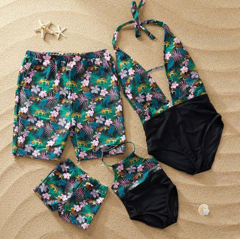 Wholesale Family Swimwear One Piece Suit Sportswear for Women Adults Print Pattern Swimwear & Beachwear 50 Sets, Accept customized
Wholesale Family Swimwear One Piece Suit Sportswear for Women Adults Print Pattern Swimwear & Beachwear 50 Sets, Accept customized