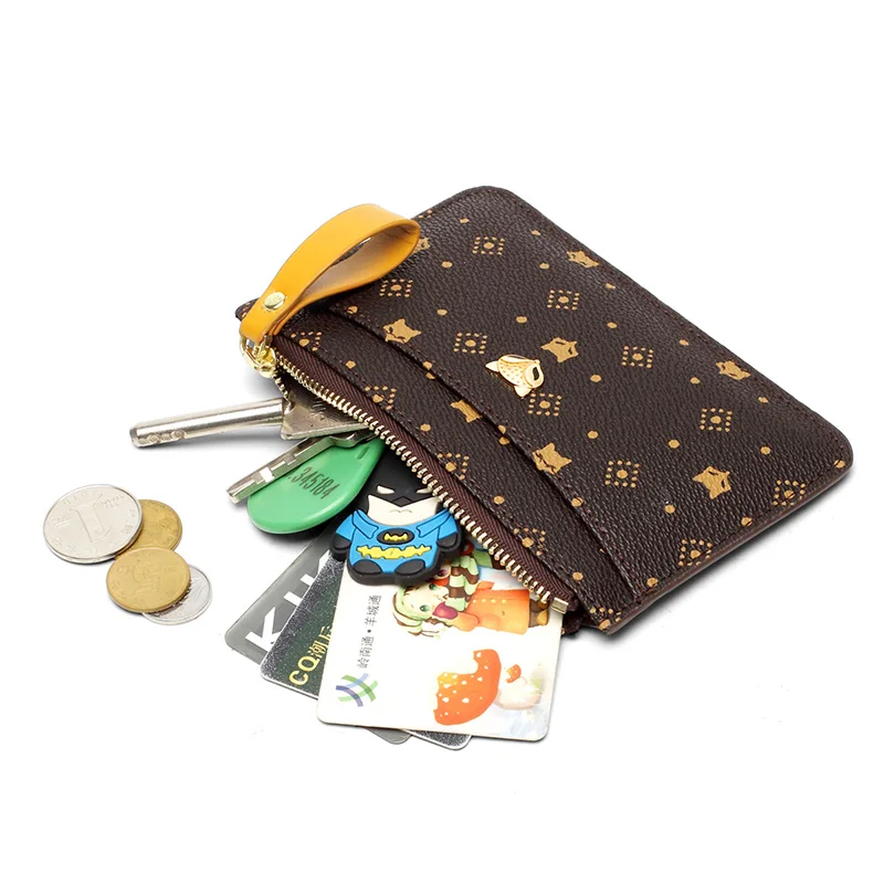 FOXER Women Wallets Embossing Mini Wallet Stylish Lady Money Bag PVC Coin Packet Female Card Clutch Purse Lady Key Wallet
FOXER Women Wallets Embossing Mini Wallet Stylish Lady Money Bag PVC Coin Packet Female Card Clutch Purse Lady Key Wallet