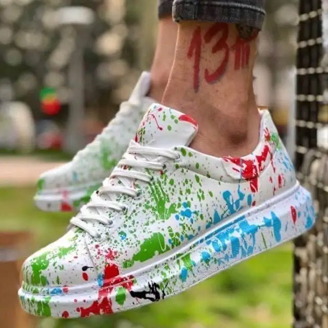 Fall 2020 chic design fashion sneakers for women and man platform graffiti flat shoes outdoor street footwear zapatillas mujer, 3 colors as picture
Fall 2020 chic design fashion sneakers for women and man platform graffiti flat shoes outdoor street footwear zapatillas mujer, 3 colors as picture
