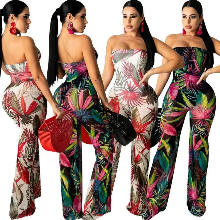 MISSMOEN New Arrival Strapless Print Fashionable 2021 Wide Leg Womens One Piece Jumpsuit And Rompers
MISSMOEN New Arrival Strapless Print Fashionable 2021 Wide Leg Womens One Piece Jumpsuit And Rompers
