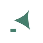 Triangular outdoor rain sail sun shade for wholesale