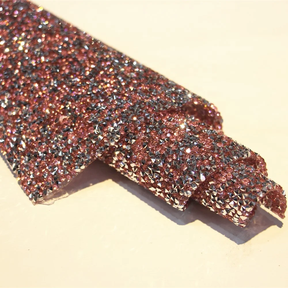 Low price wholesale champagne resin 24 * 40cm Crystal Mesh thermal repair diamond sheet
Low price wholesale champagne resin 24 * 40cm Crystal Mesh thermal repair diamond sheet