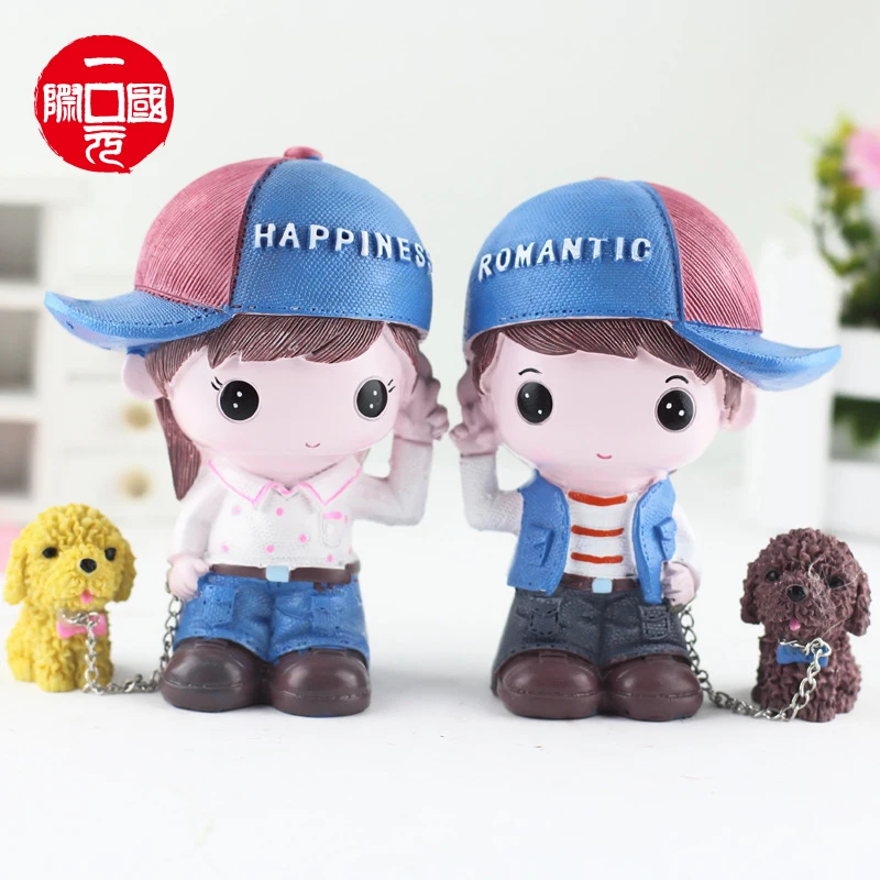 Home Furnishing Creative Resin Decoration Crafts Car Decorations Dog Walking Couple Dolls
Home Furnishing Creative Resin Decoration Crafts Car Decorations Dog Walking Couple Dolls