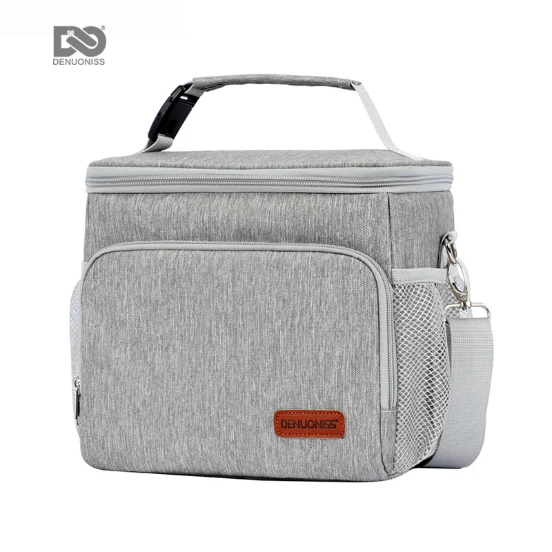 Factory Wholesale High Quality Lunch Tote Bag Portable Heated Lunch Box Bag Aluminum Film Picnic Thermal Bag For Hiking Backpack, Black
Factory Wholesale High Quality Lunch Tote Bag Portable Heated Lunch Box Bag Aluminum Film Picnic Thermal Bag For Hiking Backpack, Black