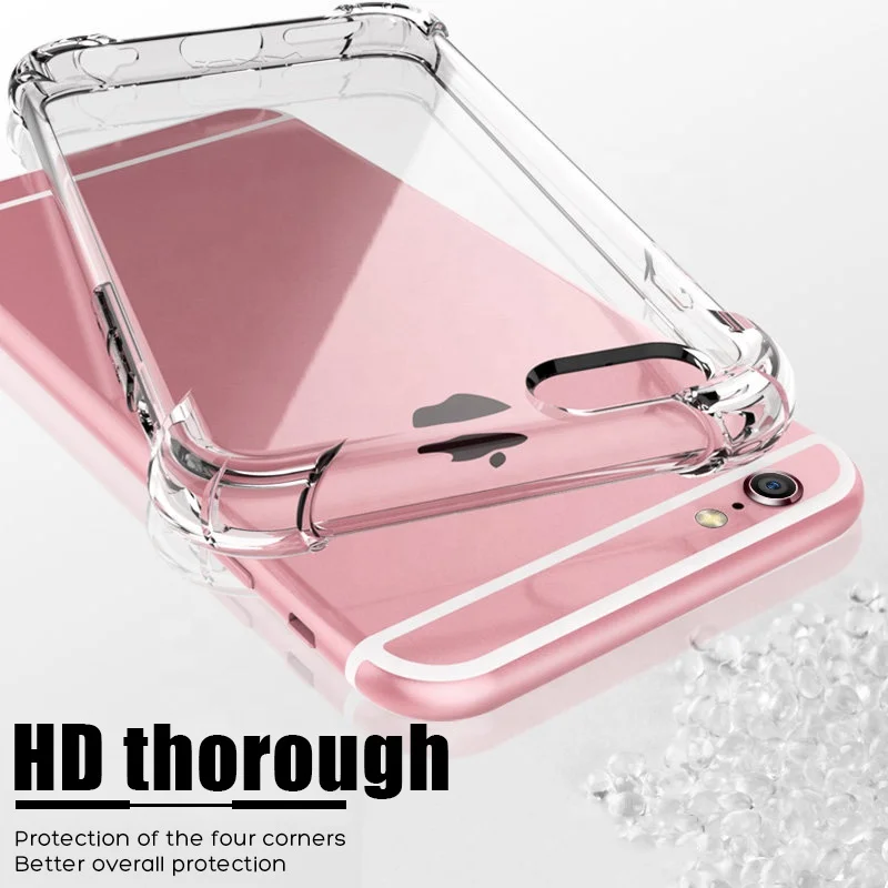 Shockproof Silicone Phone Case For iPhone 11 12 pro X XS XR XS Max 8 7 Plus 6 6S Plus 5 5S Transparent Protection Back Cover, Clear
Shockproof Silicone Phone Case For iPhone 11 12 pro X XS XR XS Max 8 7 Plus 6 6S Plus 5 5S Transparent Protection Back Cover, Clear