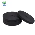 Free sample custom travel luggage part elastic webbing black packing belts for suitcase