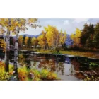 Hot new products handmade diy art landscape oil painting