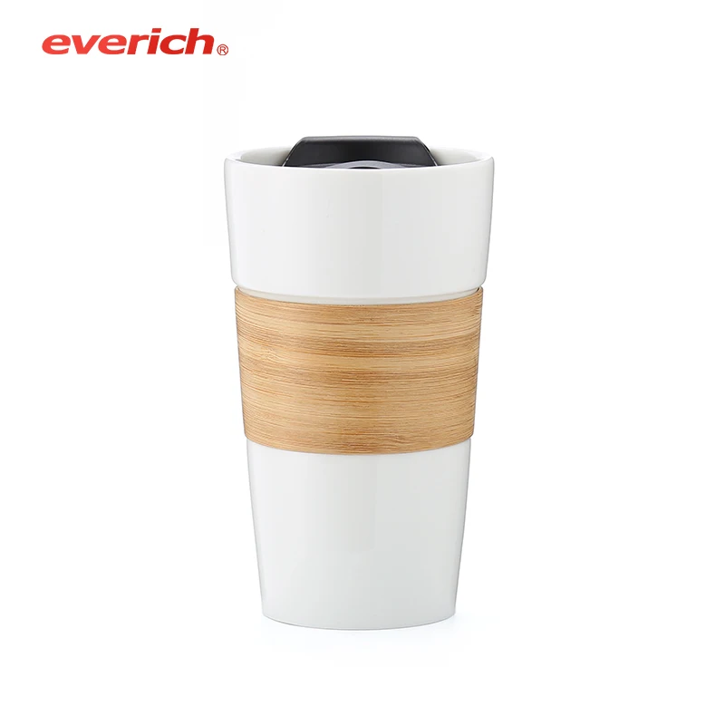 2021 Bpa free new product ceramic cup for tea&coffee with holder bamboo cup reusable tumbler, Customized color
2021 Bpa free new product ceramic cup for tea&coffee with holder bamboo cup reusable tumbler, Customized color