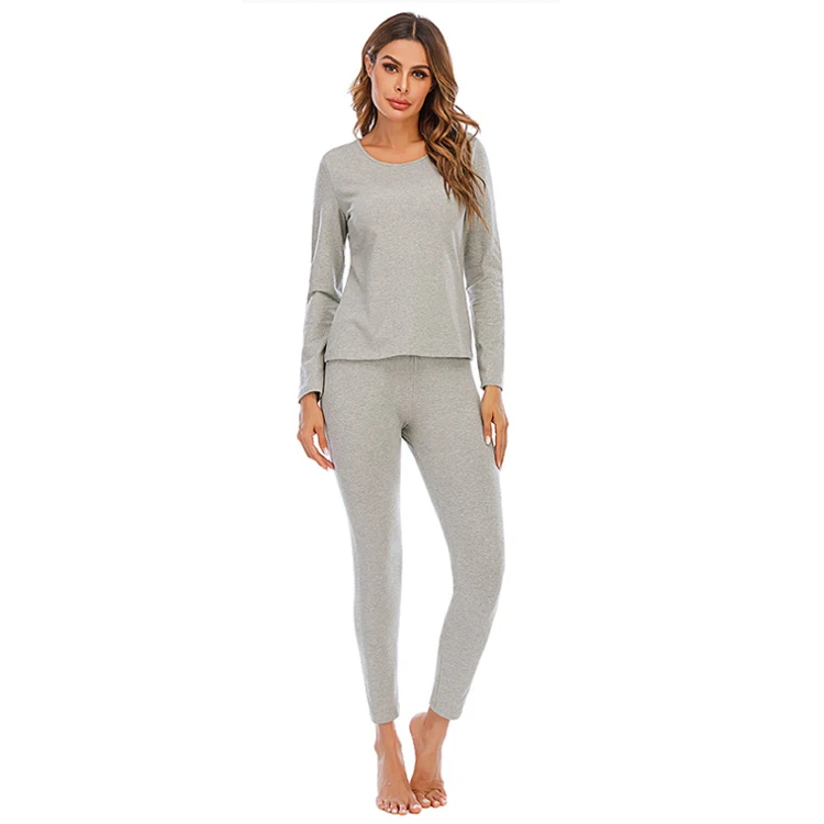 2020 Women's Home Service Long Johns Union Suit Amazon Autumn Winter Thin Round Neck Slim Body Cotton Thermal Underwear Set, 3 colors
2020 Women's Home Service Long Johns Union Suit Amazon Autumn Winter Thin Round Neck Slim Body Cotton Thermal Underwear Set, 3 colors