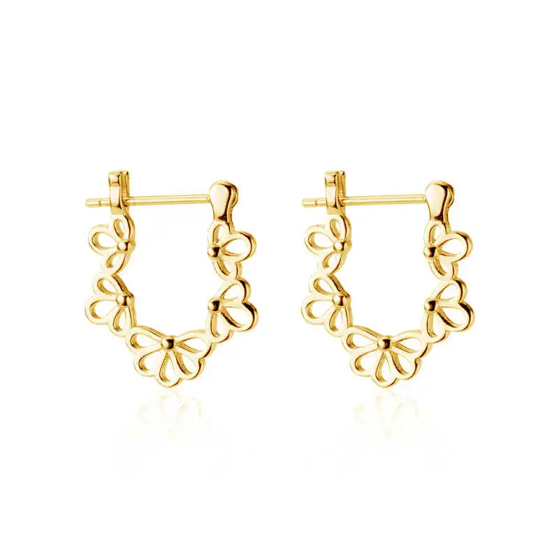 latest jewellery 925 sterling silver 18k gold plated delicate hollow flower hoop earrings women daily wear
latest jewellery 925 sterling silver 18k gold plated delicate hollow flower hoop earrings women daily wear