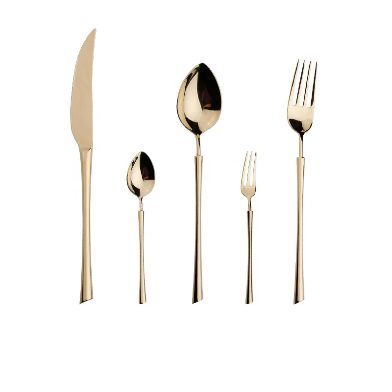 Golden 304 Stainless Steel Cutlery Steak Western Tableware Cutlery Three-piece Household Full Set Gold Cutlery
Golden 304 Stainless Steel Cutlery Steak Western Tableware Cutlery Three-piece Household Full Set Gold Cutlery