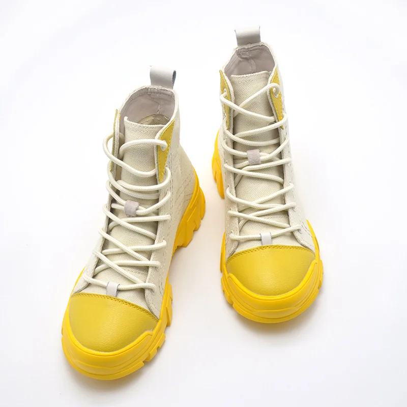 2020 women fashion Canvas upper ankle boots 
2020 women fashion Canvas upper ankle boots