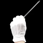 Cotton Gloves High Quality White Cotton Palm Dotted Labor Protection Gloves