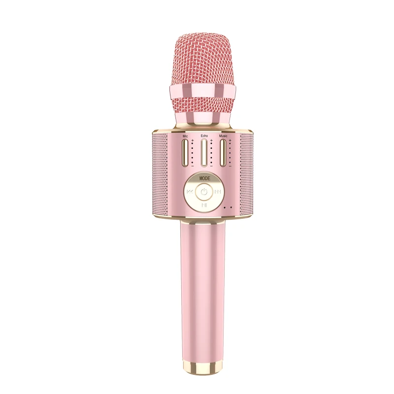 Wireless Karaoke Microphone with Dual Sing Reverberation Voice Changer Portable Karaoke Machine Speaker Custom Microphone
Wireless Karaoke Microphone with Dual Sing Reverberation Voice Changer Portable Karaoke Machine Speaker Custom Microphone