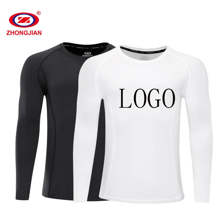 Hot Sale Quick Dry Long Sleeve Slim Fit T-Shirts Men Fitness Compression T-shirt
Hot Sale Quick Dry Long Sleeve Slim Fit T-Shirts Men Fitness Compression T-shirt