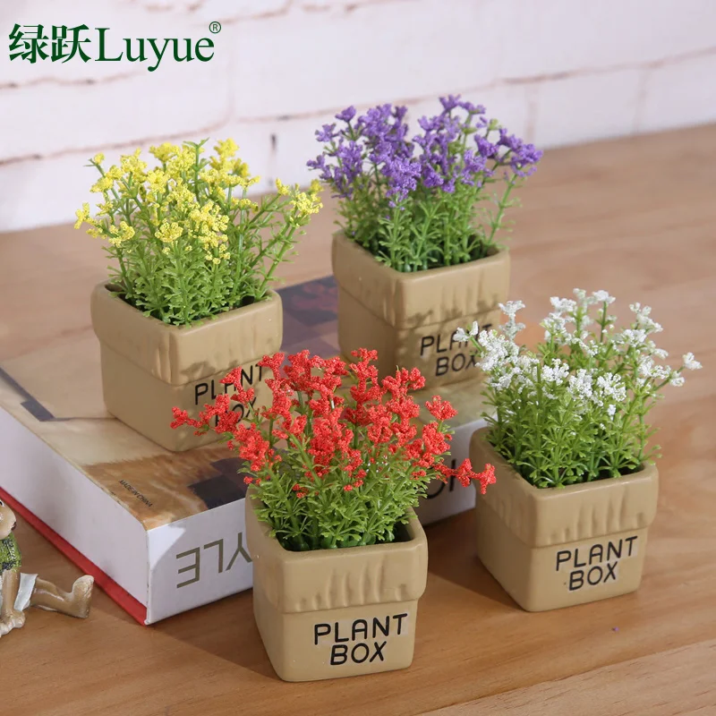 Korean Trendy Babysbreath Artificial Potted Plant For Home Office Table Decor Creative Faux Flower Pots
Korean Trendy Babysbreath Artificial Potted Plant For Home Office Table Decor Creative Faux Flower Pots