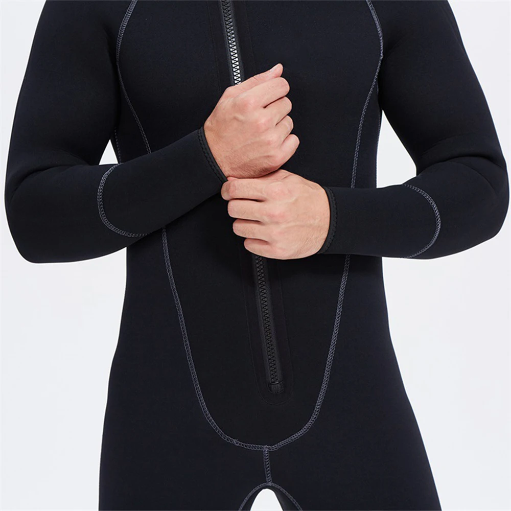 Newbility Warm Men's 5mm Wetsuit Hooded Cold-proof Suit Surfing Suit Siamese Front Zipper, 3colours
Newbility Warm Men's 5mm Wetsuit Hooded Cold-proof Suit Surfing Suit Siamese Front Zipper, 3colours