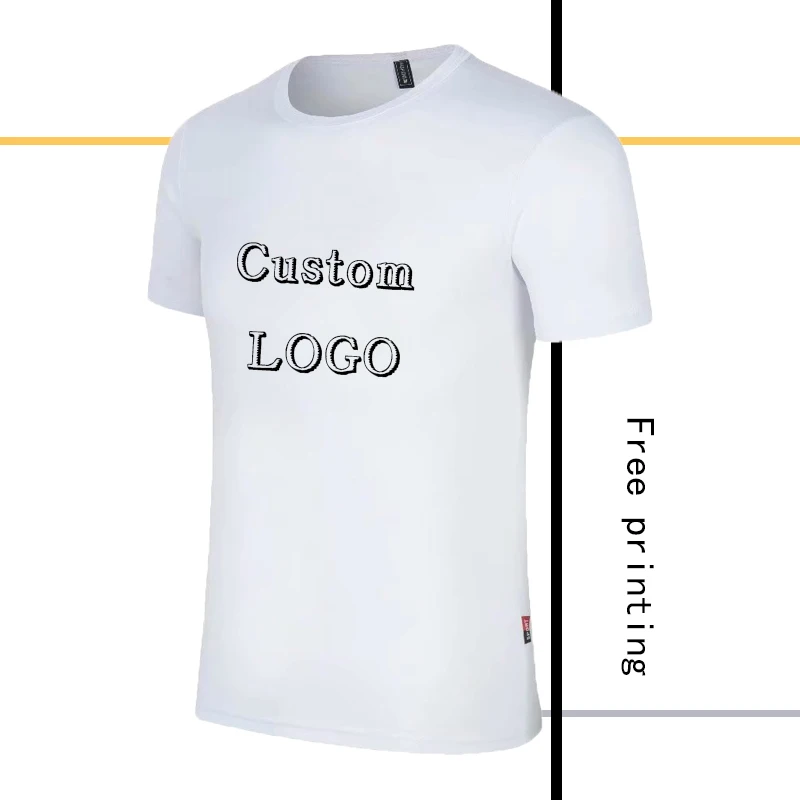 T-shirt custom printed Ice silk white men casual OPP bag packaging custom logo free silkscreen printed T-shirt, 10
T-shirt custom printed Ice silk white men casual OPP bag packaging custom logo free silkscreen printed T-shirt, 10