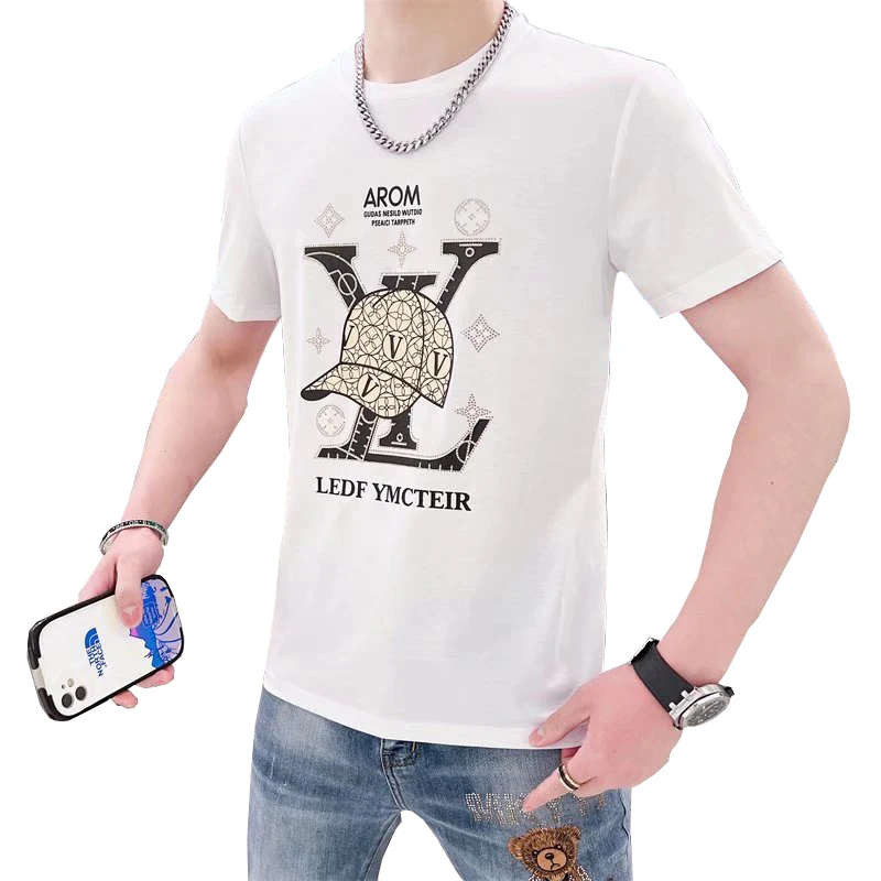 New 100% Cotton T-Shirt For Men Harajuku Summer T Shirt Fashion Top Print TShirt For Men And Women Casual T Shirt, Customize color
New 100% Cotton T-Shirt For Men Harajuku Summer T Shirt Fashion Top Print TShirt For Men And Women Casual T Shirt, Customize color