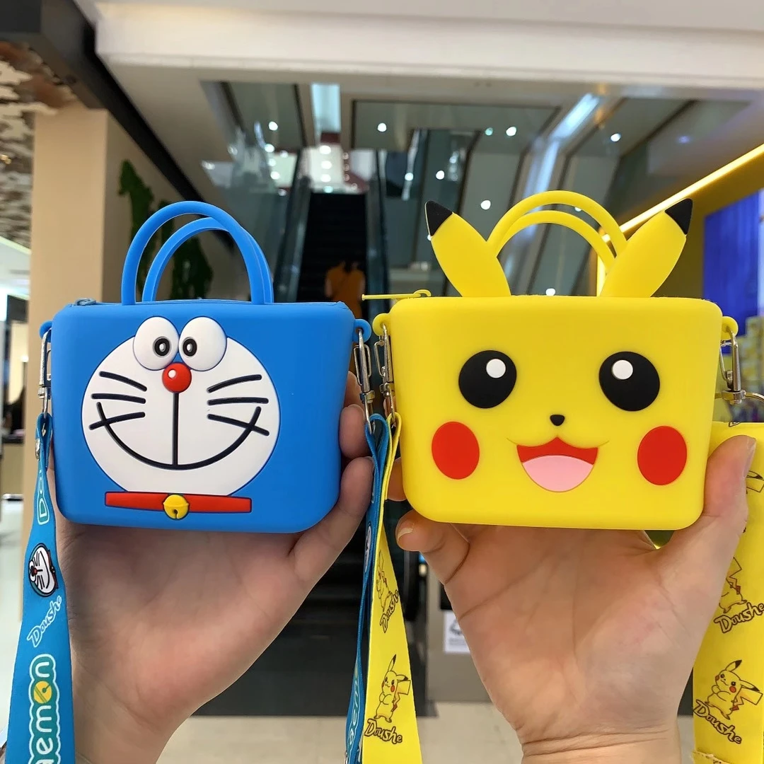 Cute 3D Cartoon Doremon Shoulder Bag Kids Portable Coin Purses Cosmetics Storage Bags
Cute 3D Cartoon Doremon Shoulder Bag Kids Portable Coin Purses Cosmetics Storage Bags