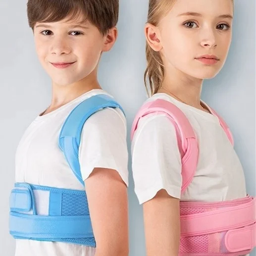 Humpback Correction Back Belt Posture Corrector Shoulder Spine Back Brace Support Belt Corset For Kid Children Girl Boy Students, Blue/pink
Humpback Correction Back Belt Posture Corrector Shoulder Spine Back Brace Support Belt Corset For Kid Children Girl Boy Students, Blue/pink