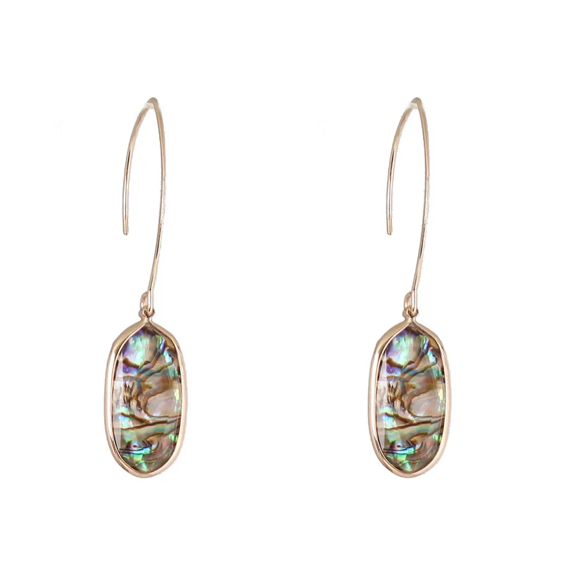 Natural stone fashion gemstone jewelry abalone shell Earrings eardrop crystal white shell elegant earrings for women
Natural stone fashion gemstone jewelry abalone shell Earrings eardrop crystal white shell elegant earrings for women