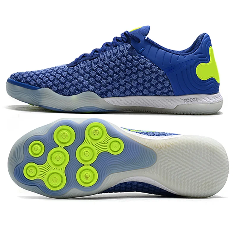 Boys training shoes for men New design branded original shoes low top Soccer boots wholesale price IC athletic football boots, White/black/blue
Boys training shoes for men New design branded original shoes low top Soccer boots wholesale price IC athletic football boots, White/black/blue