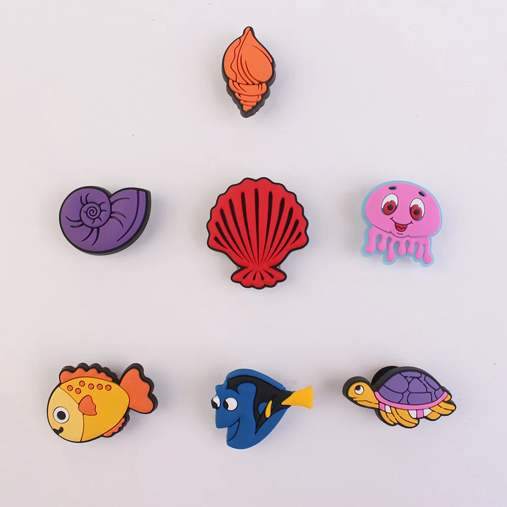 2021 new design Cartoon Sea Animals Octopus conch PVC shoe charms for kid gift croc charms, Picture
2021 new design Cartoon Sea Animals Octopus conch PVC shoe charms for kid gift croc charms, Picture