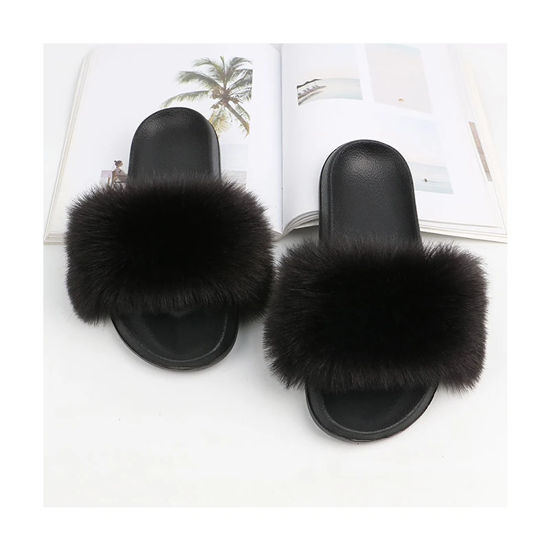 Special Hot Selling Fur Indoor Slippers Ladies Designs Big Size Slides Slippers, As picture
Special Hot Selling Fur Indoor Slippers Ladies Designs Big Size Slides Slippers, As picture
