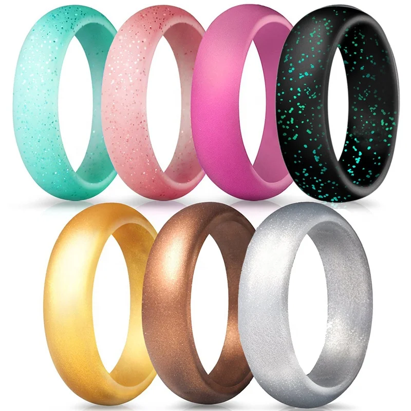 2021 Wholesale Swimming Silicone Rings Set Pearl Glitter Engagement Couple Silicone Rings for Men Women
2021 Wholesale Swimming Silicone Rings Set Pearl Glitter Engagement Couple Silicone Rings for Men Women