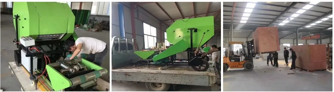 hay bale making machine