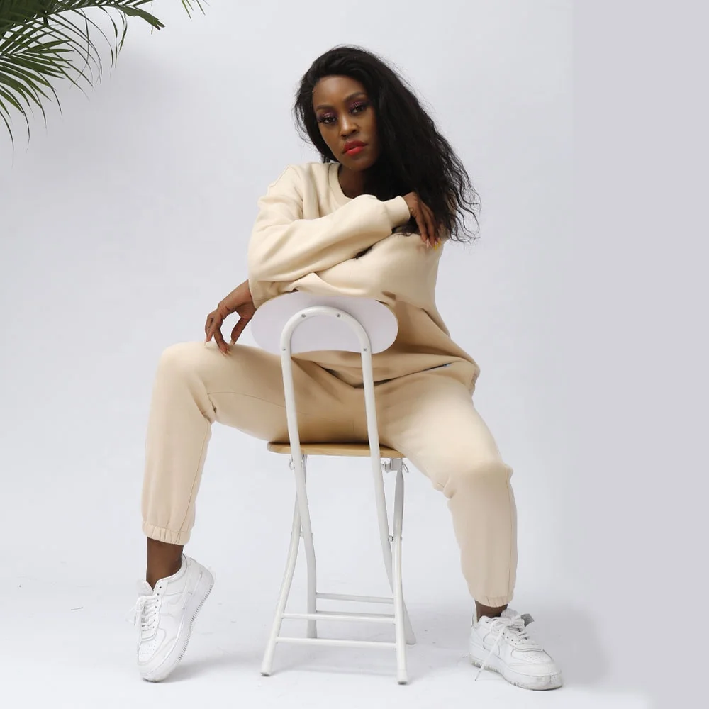 Factory Wholesale Women Sets Solid Color Pullover Sweatshirt and Pants Two Pieces Sets Casual Sportswear
Factory Wholesale Women Sets Solid Color Pullover Sweatshirt and Pants Two Pieces Sets Casual Sportswear