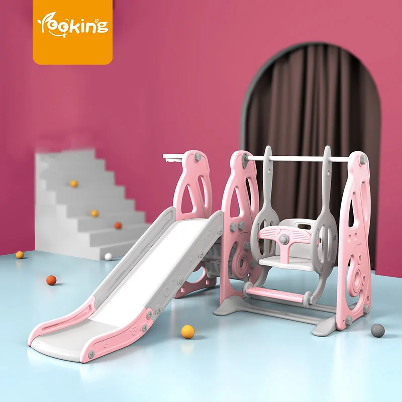 Secure Wing Shape Indoor Baby Swing N Slide With Playpen For Kids Indoor Playground Plastic, Green/pink/yellow
Secure Wing Shape Indoor Baby Swing N Slide With Playpen For Kids Indoor Playground Plastic, Green/pink/yellow