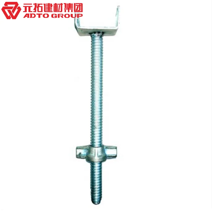 ADTO GROUP Different Scaffolding Jack Size, U-head Adjustable Screw Jack Base.png